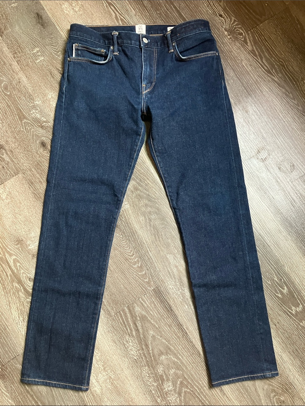 HIROSHI KATO THE PEN SLIM - INDIGO RAW 10.5OZ SELVEDGE